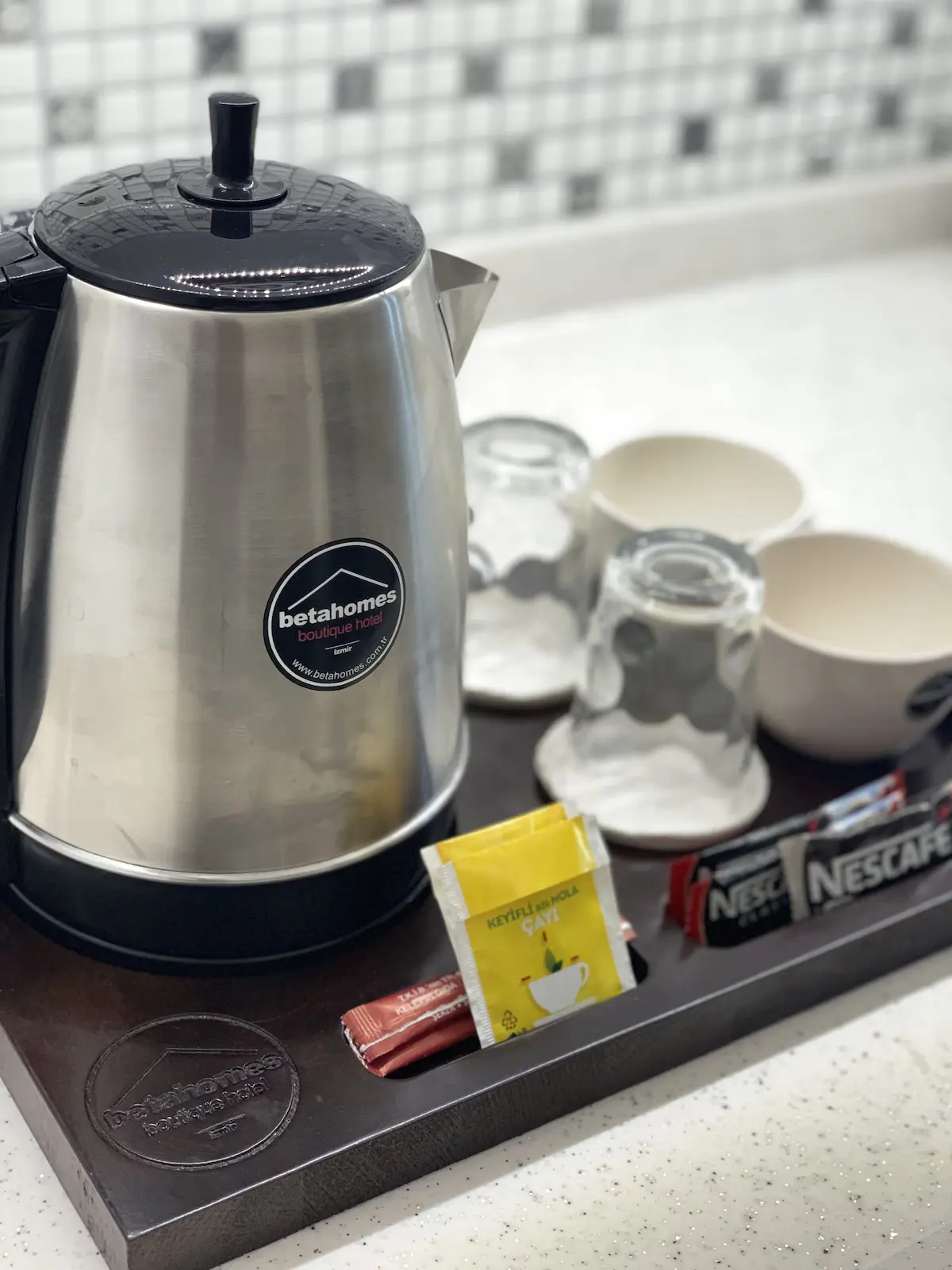 Cucina Completamente Attrezzata — Beta Homes çay kahve köşesi